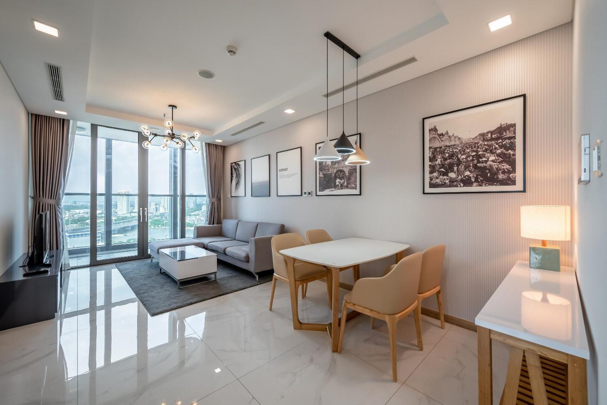 הו צ'י מין סיטי Vinhome Central Park Apartment מראה חיצוני תמונה