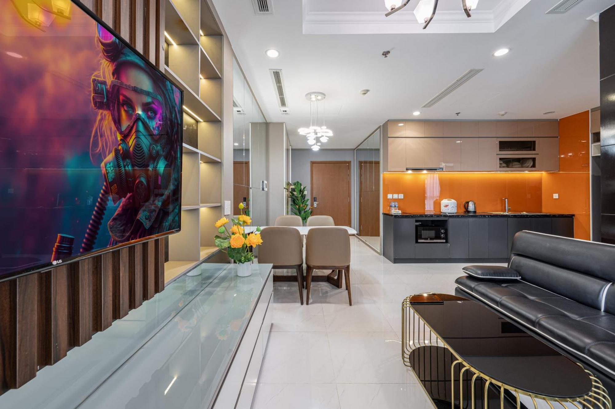 הו צ'י מין סיטי Vinhome Central Park Apartment מראה חיצוני תמונה