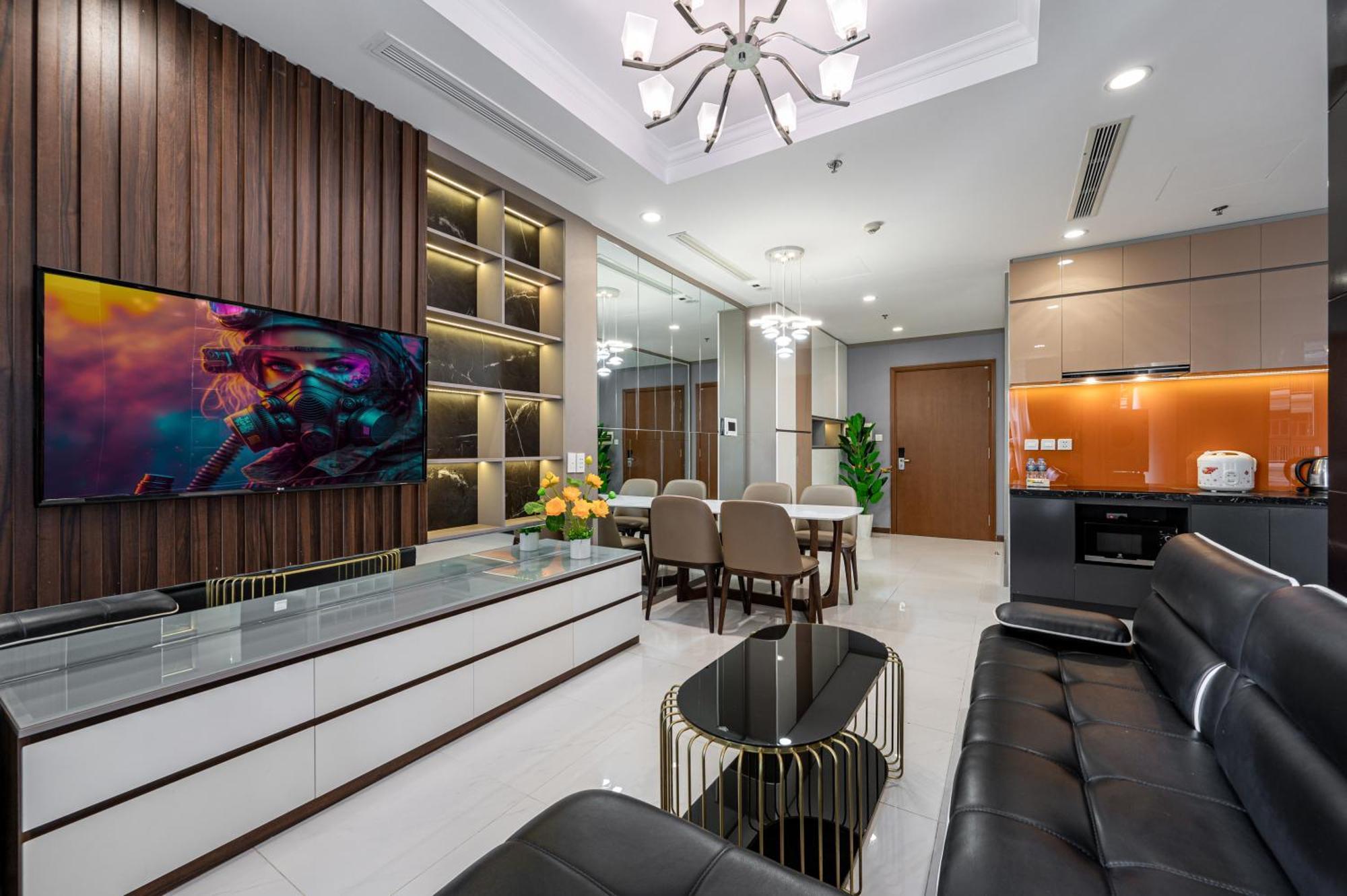 הו צ'י מין סיטי Vinhome Central Park Apartment מראה חיצוני תמונה